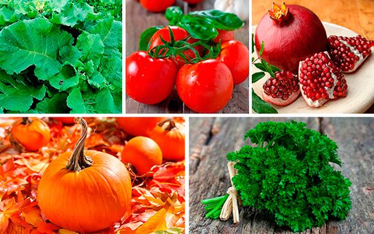 nützliche Lebensmittel gegen Prostatitis